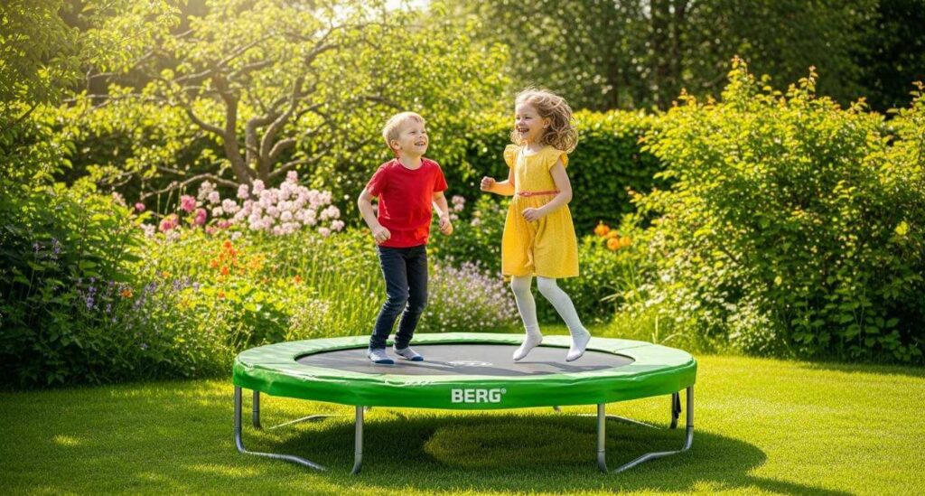 Berg trampolin til din have